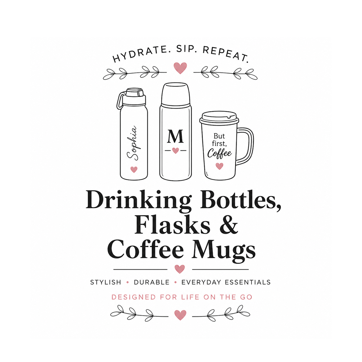 Flasks, Bottles & Mugs - Smoochie