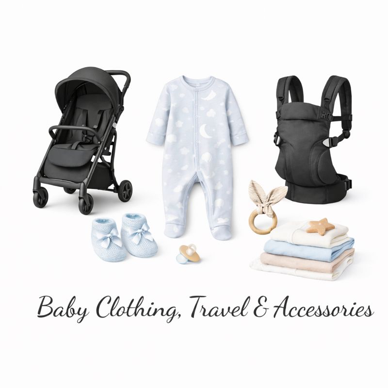 Baby Clothing, Travel & Accessories