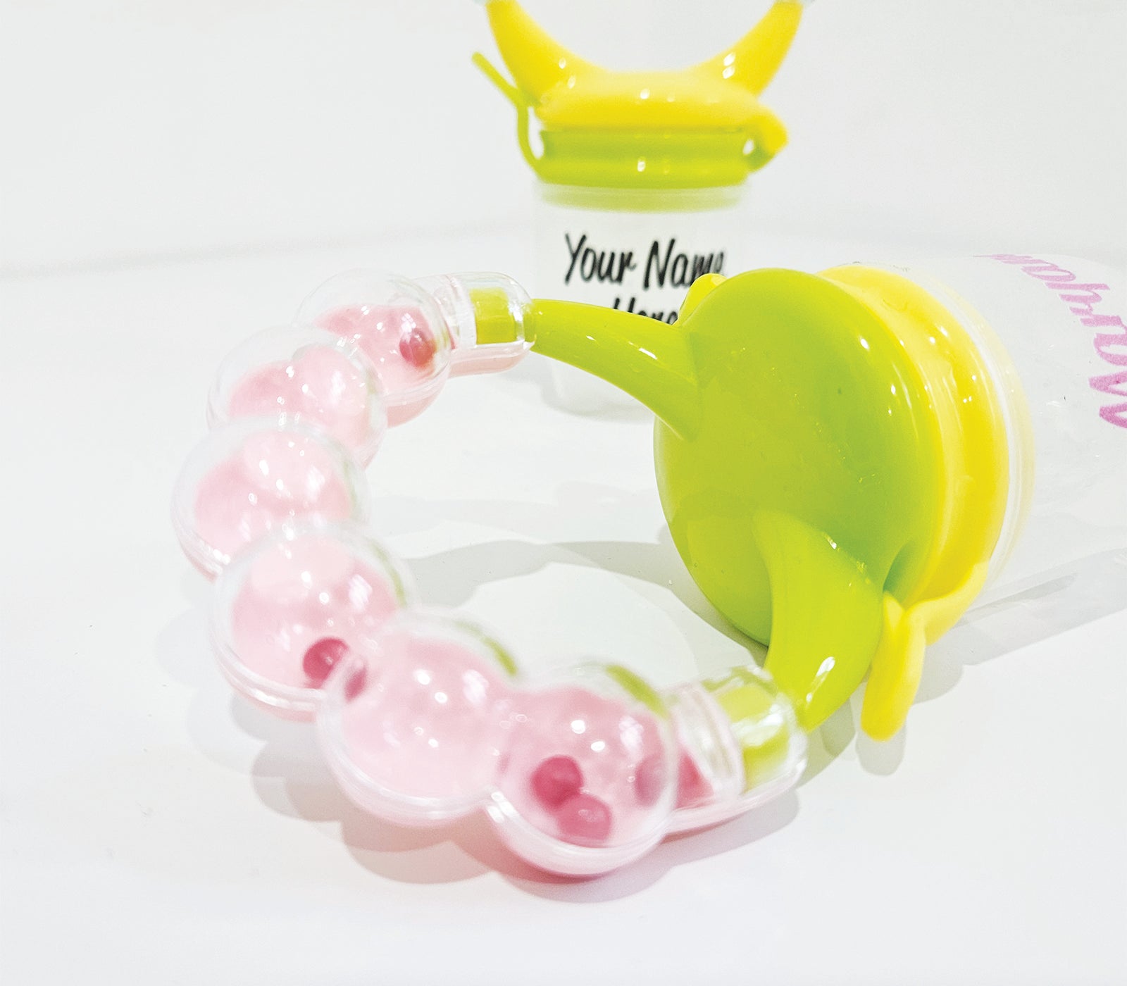 Mess-Free Baby Fruit Nibbler – BPA-Free Silicone Pacifier for Teething & Baby-Led Weaning