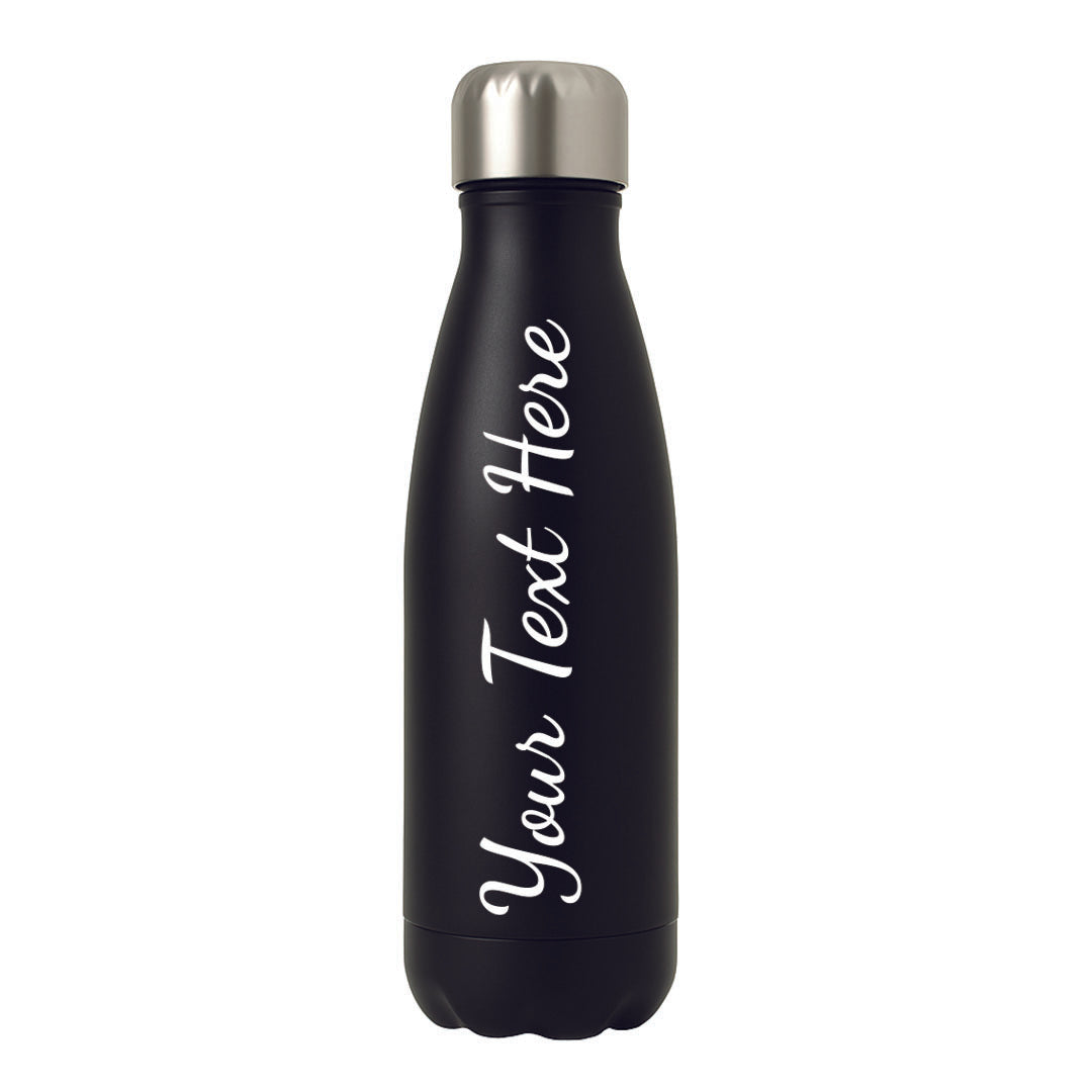 Personalised 500ml Refresh Stainless Steel Durable Double Wall Bottle Flask