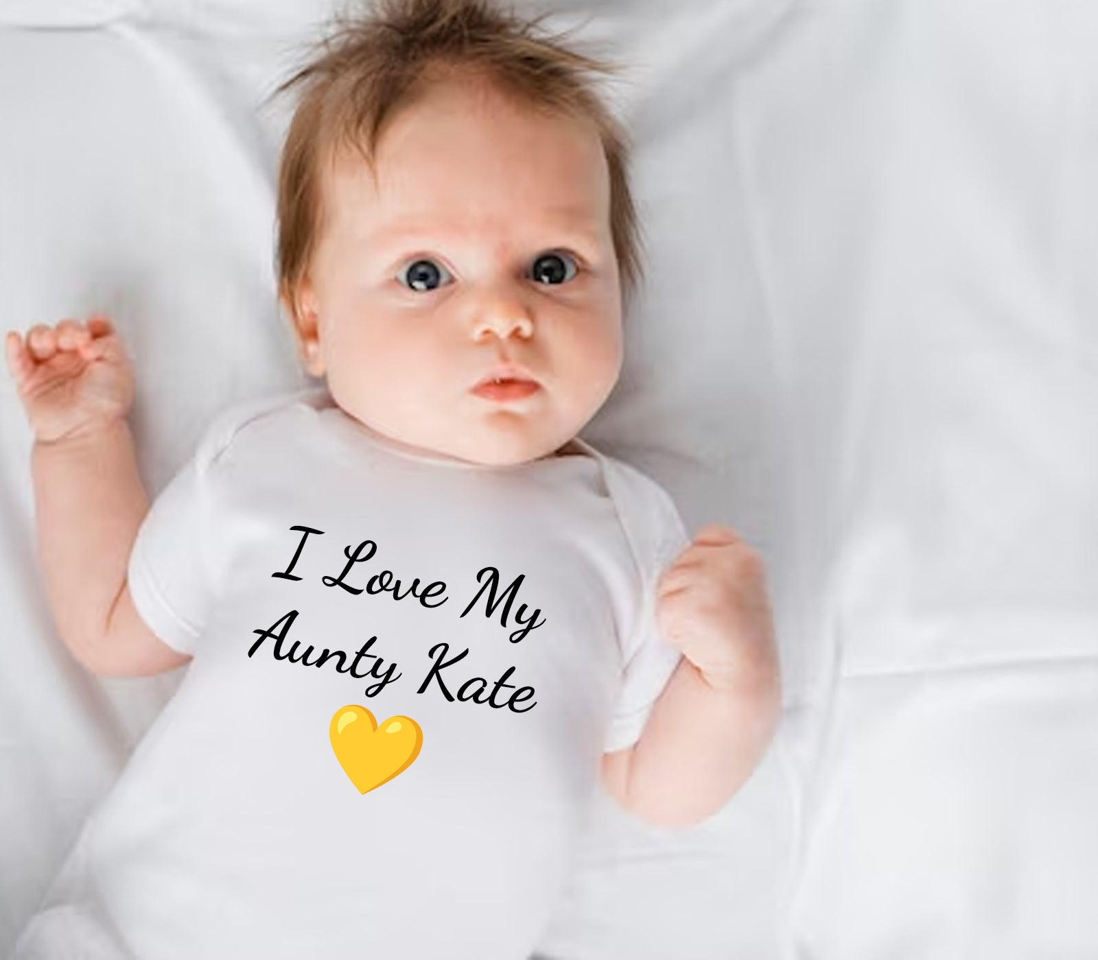 Heart Emojis Short or Long Sleeve Baby Vests