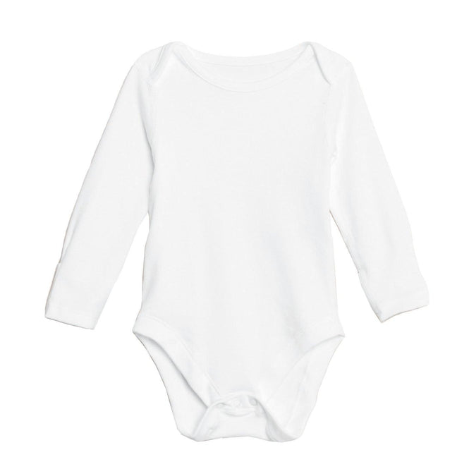 Short or Long Sleeve Baby Vests Plain