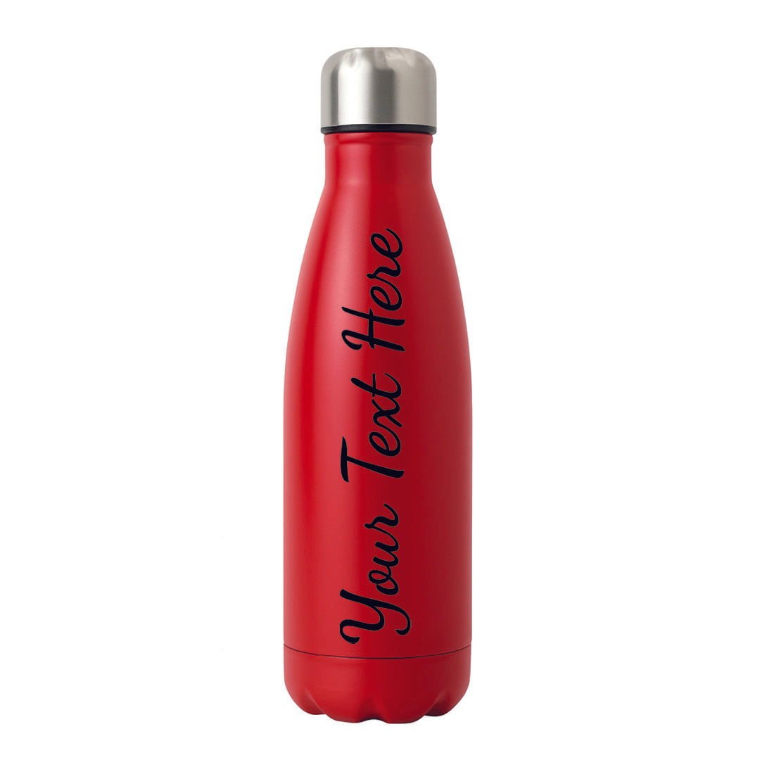 Personalised 500ml Refresh Stainless Steel Durable Double Wall Bottle Flask