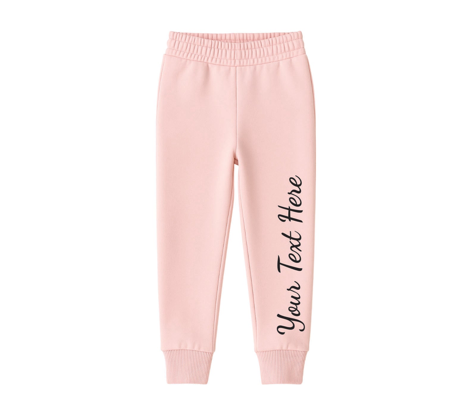 Soft pink sweatsuit for babies and toddlers—hooded top and comfy jogger pants, perfect loungewear or travel outfit for little girls ages 1 to 6.