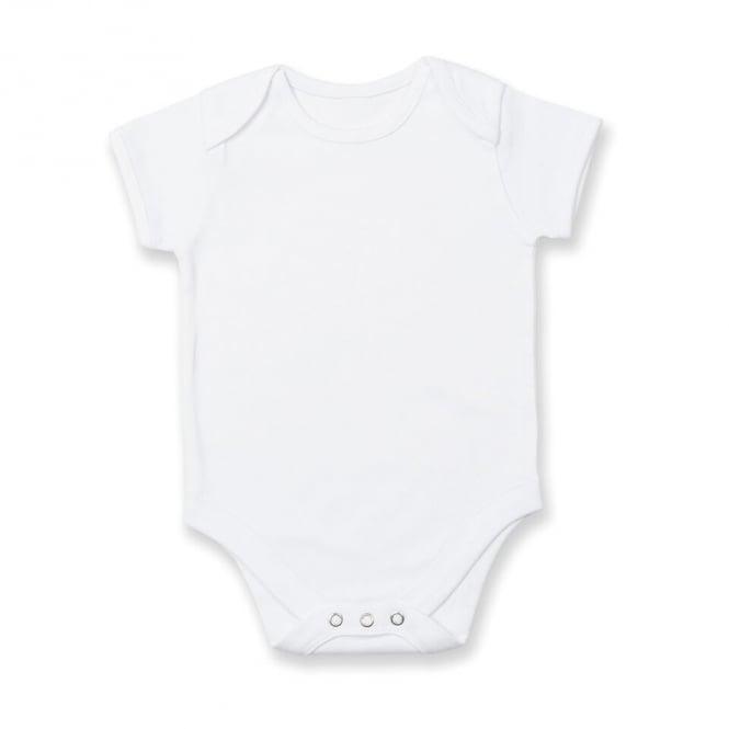 Short or Long Sleeve Baby Vests Plain