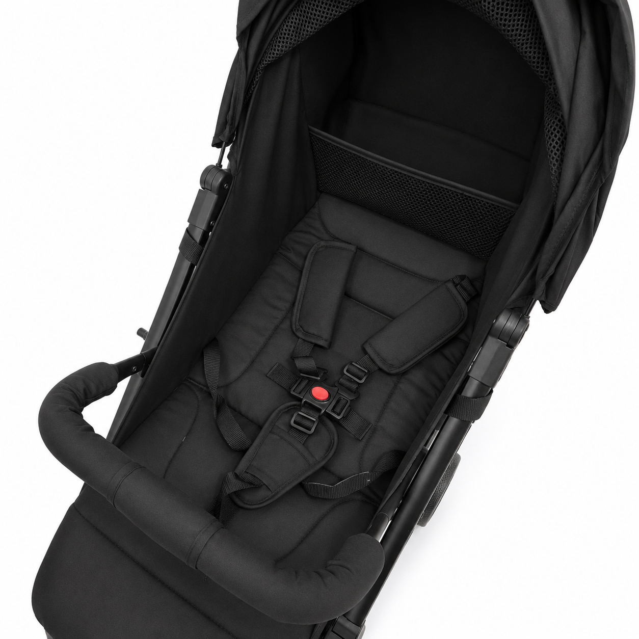Smoochie Compact Cabin Approved Baby Stroller | Lightweight Folding Travel Pushchair | Rain Cover Included