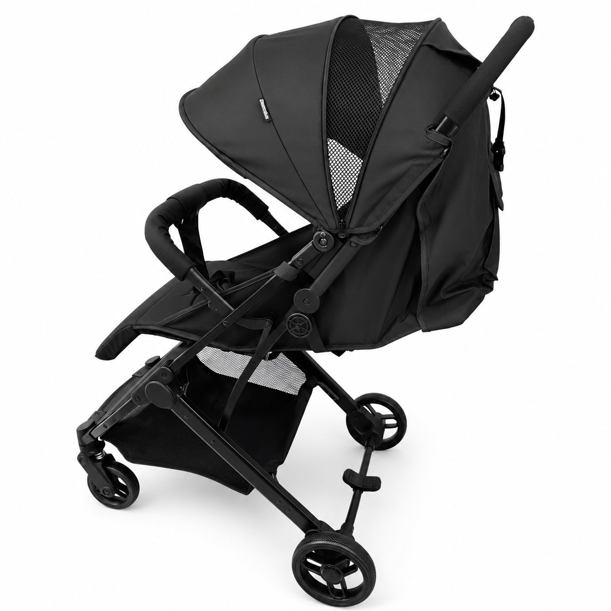 Smoochie Compact Cabin Approved Baby Stroller | Lightweight Folding Travel Pushchair | Rain Cover Included