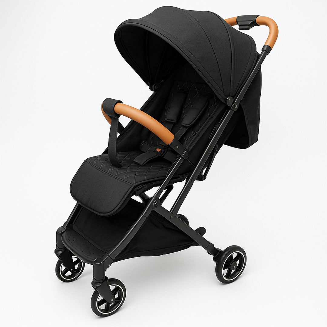 Lightweight infant car seat with secure harness and smooth contours, ideal for safe and portable baby travel.
